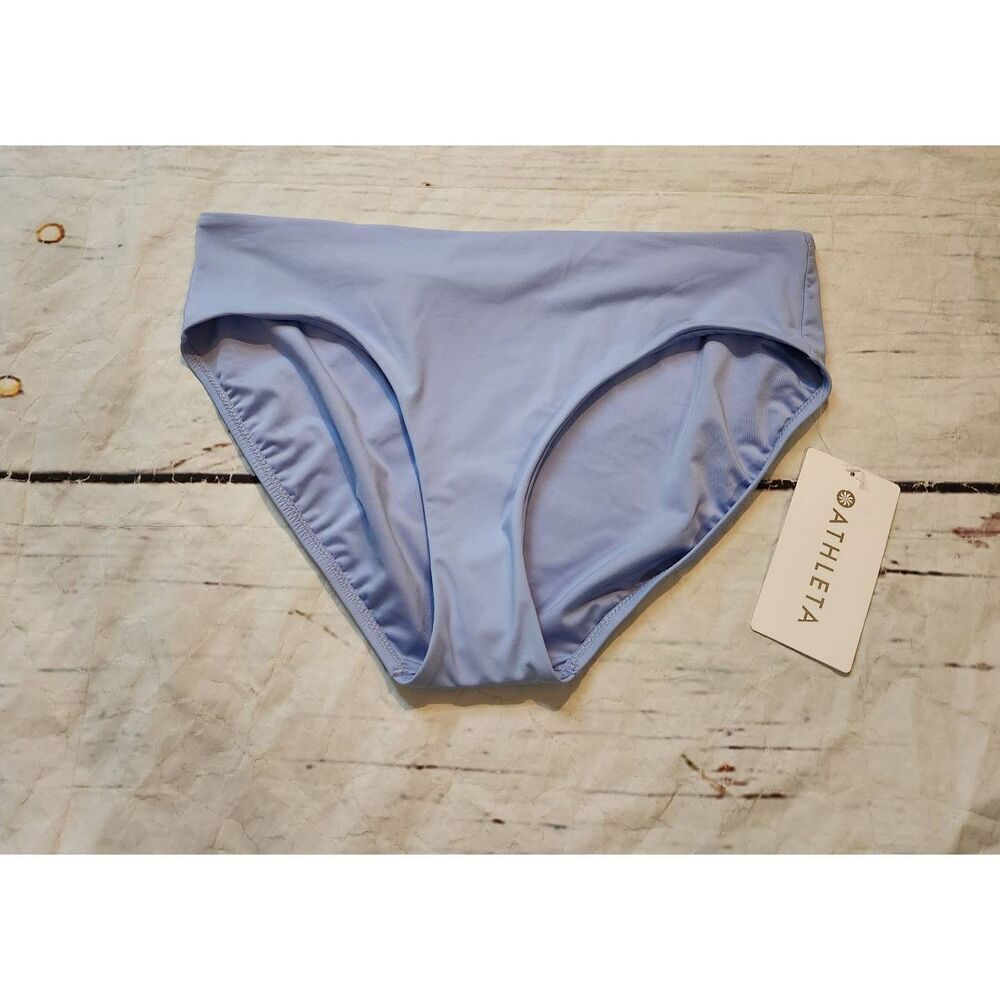 Athleta Clean Full Bikini Bottom Size Large‎ NWT